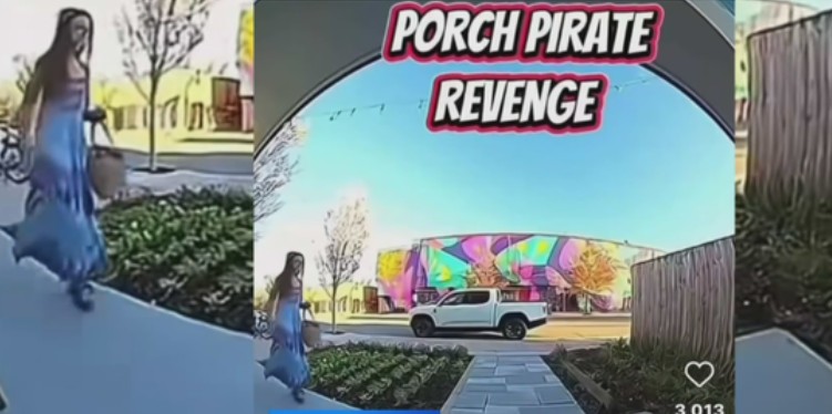 防犯カメラ事情・アメリカの置き配泥棒